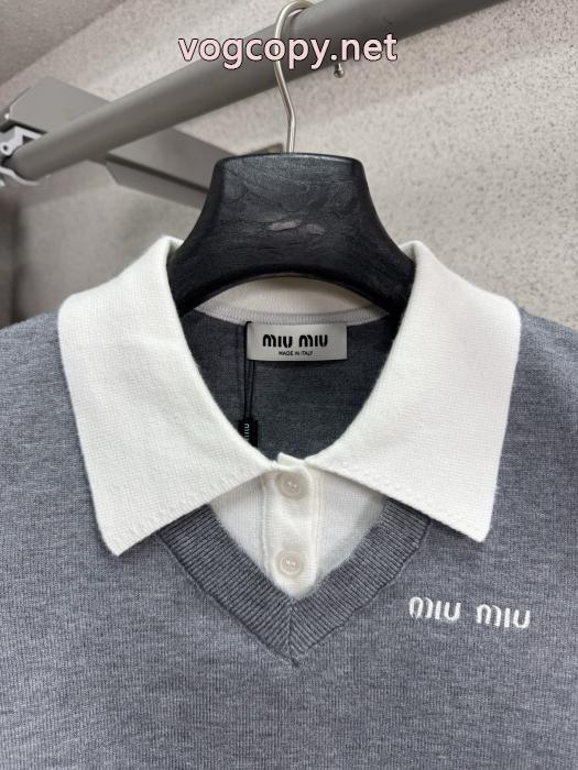 安心の国内発送超可愛い ユニセックス 機能性抜群！MIUMIUシャツブランド スーパー コピー 通販.._0_2