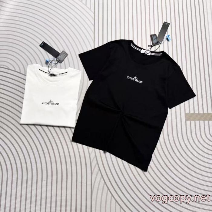 STONE ISLAND季節感あふれる注目の新作 男女共用 限定品も！半袖Tシャツ激安 通販 ブランド_0_4