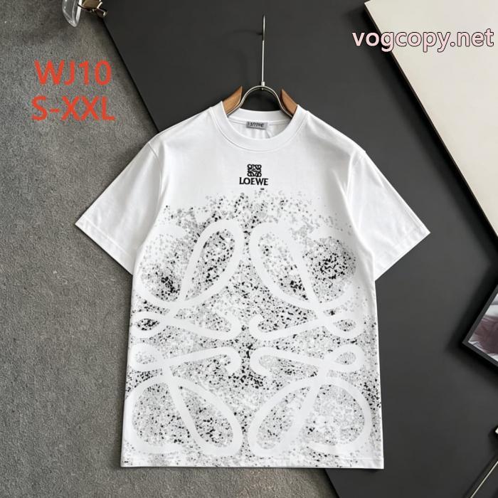 人気モデル愛用 海外限定!! 上品保証半袖Tシャツブランド コピー バックLOEWE_0_3