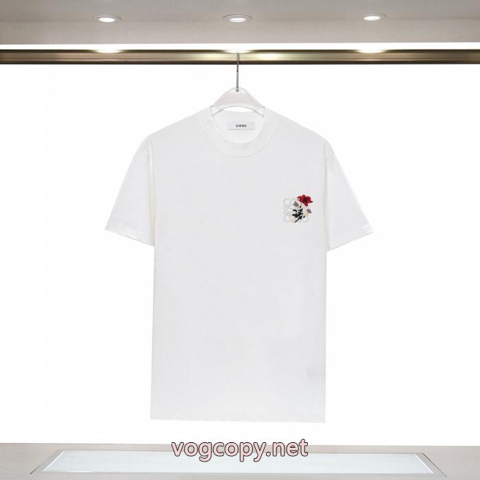 優れたデザイン 限定価格 有名モデル愛用アイテム半袖TシャツLOEWEブランド 通販店_0_0