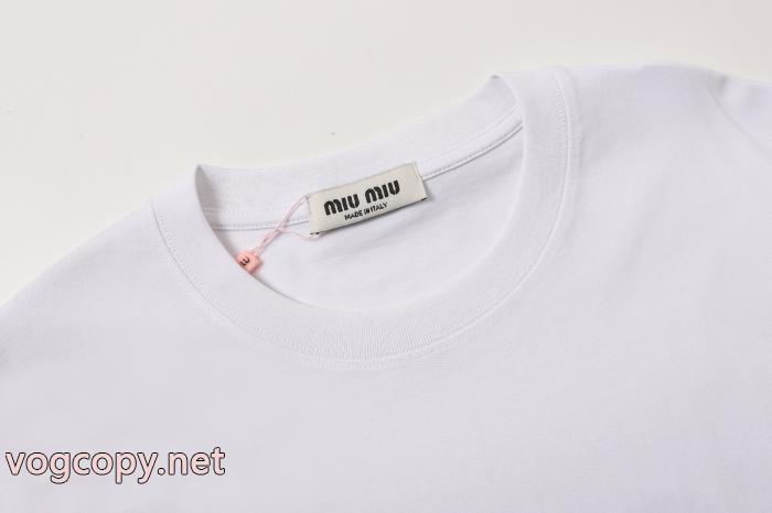 半袖Tシャツブランドコピー2026限定 超レア 注目度が高いアイテム 大注目！ MIUMIU_0_3