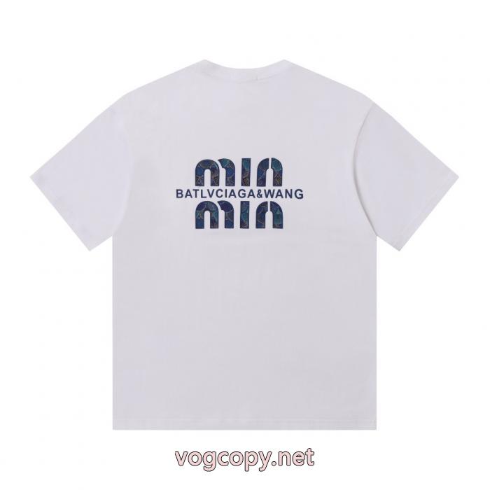 半袖Tシャツブランドコピー2026限定 超レア 注目度が高いアイテム 大注目！ MIUMIU_0_4