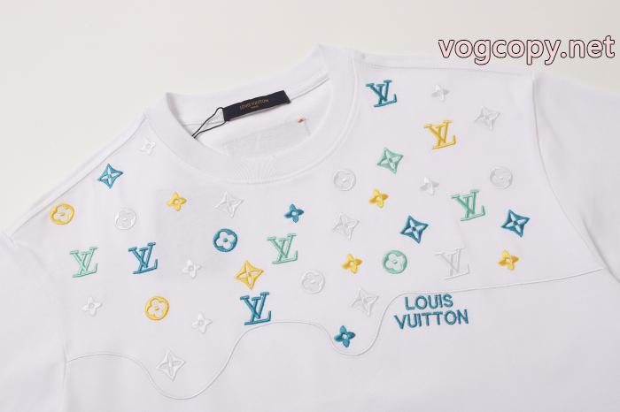 LOUIS VUITTONブランド コピー 品多用途 HOT品質保証 人気商品再入荷半袖Tシャツ_0_1