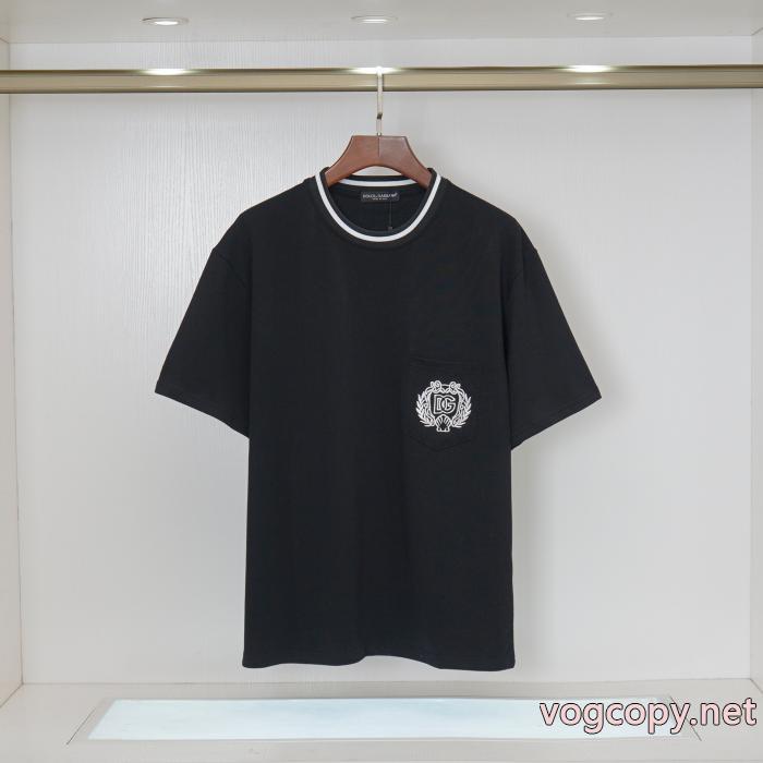 半袖Tシャツドルチェ＆ガッバーナコピー 商品 販売知的な雰囲気夏着物 魅惑 男女兼用_0_0