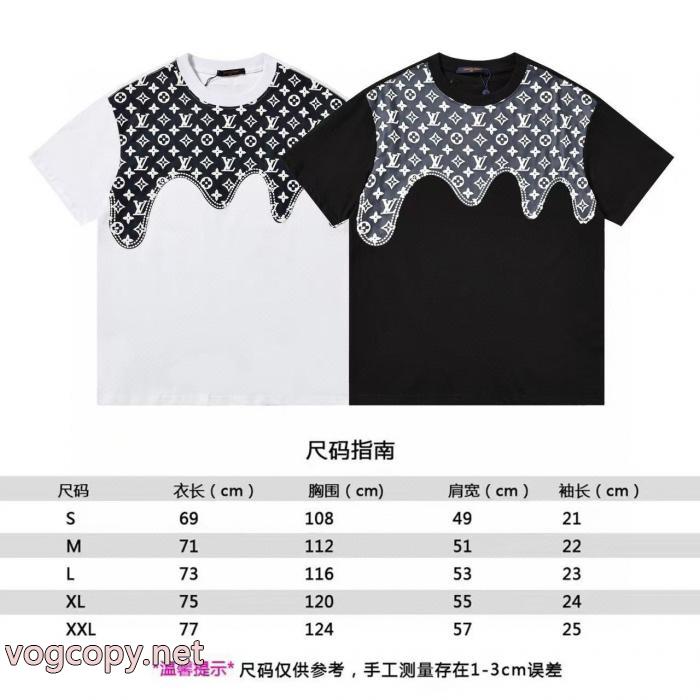 数量限定得価 返品可能送料込 毎シーズン人気が高い半袖Tシャツブランド 品 激安 通販LOUIS VUITTON_0_2