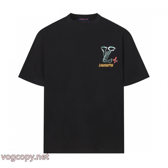 ヘルシー 抜け感重視 現代的な印象 上質で格好い半袖Tシャツブランド コピー 激安LOUIS VUITTON_0_4