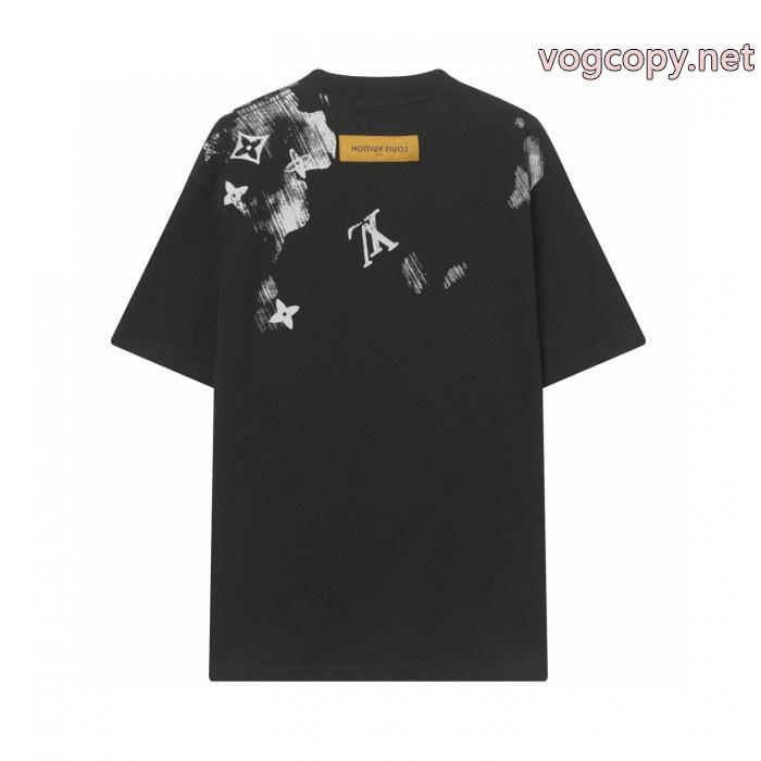 半袖Tシャツ上品カジュアルな雰囲気に 適度な光沢感があり 大人可愛い通販 ブランドLOUIS VUITTON_0_3