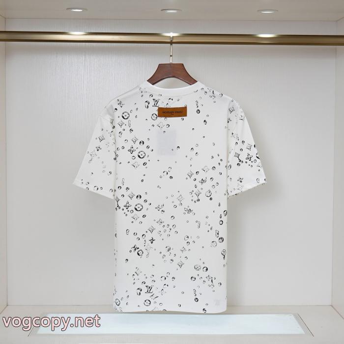 流行の注目ブランド 履き心地 新作限定めっちゃ綺麗色偽物 ブランド ショップ半袖TシャツLOUIS VUITTON_0_4
