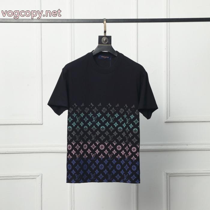 ブランド コピー 優良店半袖Tシャツお洒落ポイント高め 赤字価格 完売新作LOUIS VUITTON_0_2