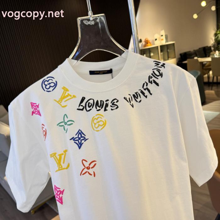 ブランド 偽物 激安 通販LOUIS VUITTON半袖Tシャツ新作入荷定番人気 品質保証 HOT260%新品_0_0