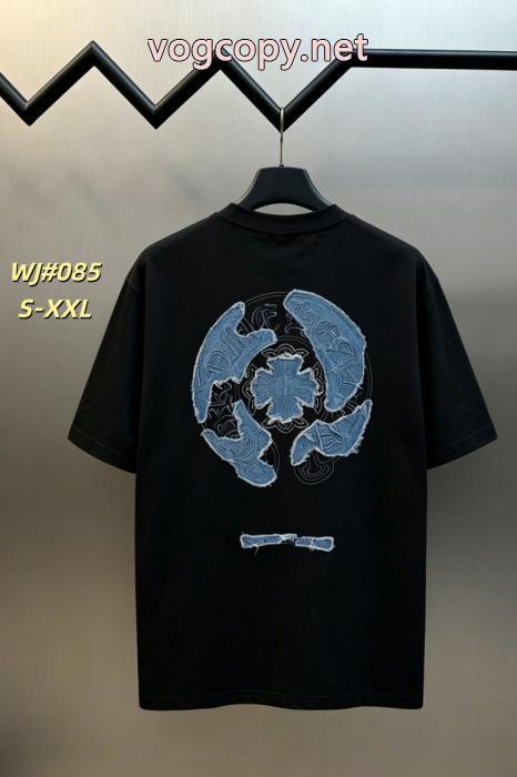 好感度265％ 新作入荷本物保証 HOT格安人気アイテム半袖TシャツCHROME HEARTS偽物 ブランド 販売_0_2