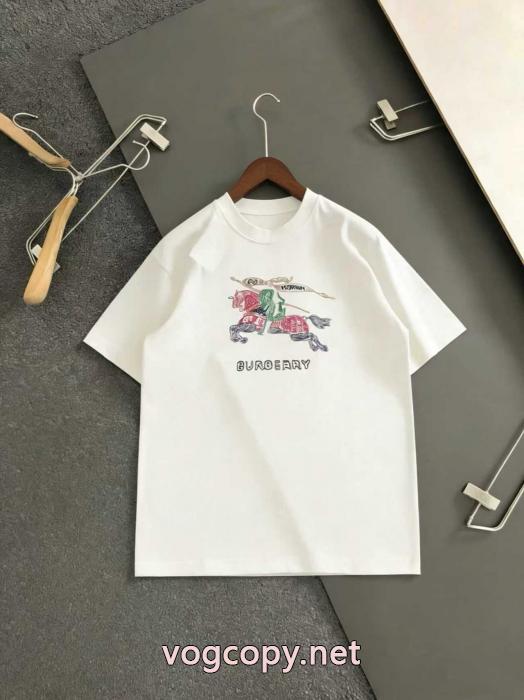 BURBERRY半袖Tシャツブランド スーパー コピー 優良店清潔感溢れる 人気セール高品質 2026人気が爆発_0_0