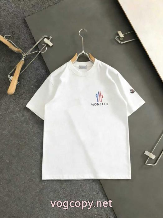 若々しい雰囲気 今シーズン新作 大人気可愛い半袖Tシャツ偽 ブランドMONCLER_0_0
