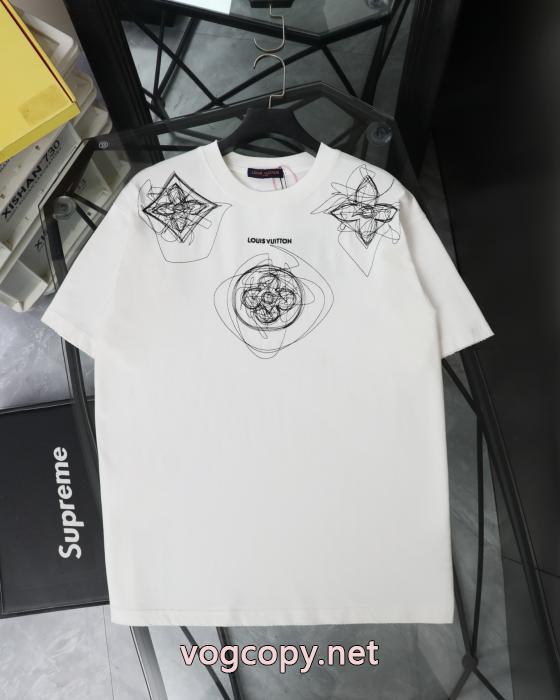 偽 ブランド サイト半袖Tシャツ数量限定 新シーズン 耐久性に優れLOUIS VUITTON_0_3