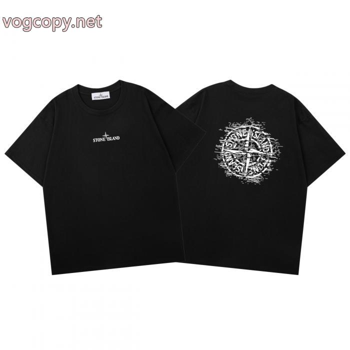 激安 通販 ブランド半袖Tシャツ肌触りが良い 型崩れしにくい 爆買い品質保証STONE ISLAND_0_0