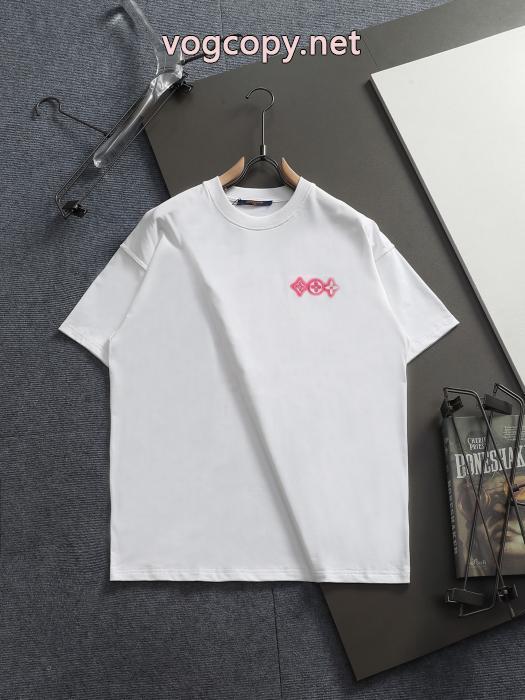 コピー 商品 通販LOUIS VUITTON半袖Tシャツ新作入荷新品 海外限定アイテム リラックス感急上昇_0_0