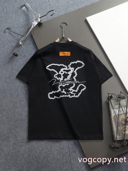 コピー 商品 通販LOUIS VUITTON半袖Tシャツ新作入荷新品 海外限定アイテム リラックス感急上昇_0_3