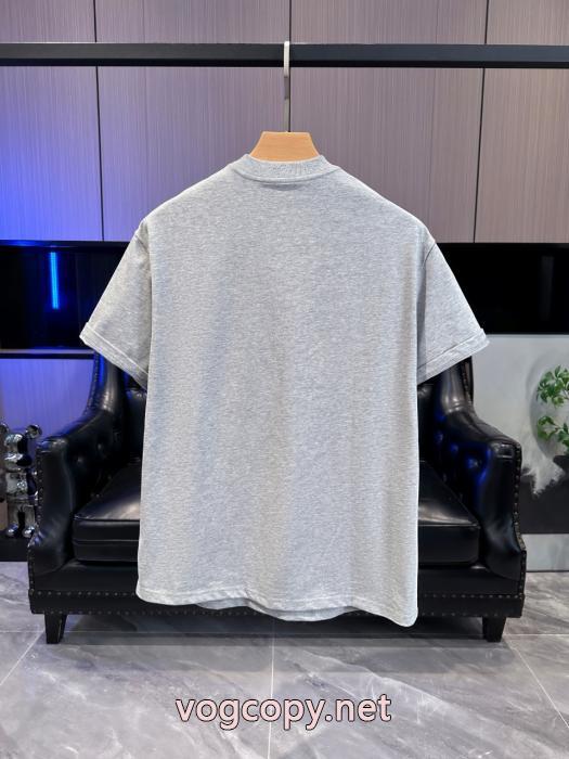 最新ビット 好感度アップ トレンド感満載ロエベ偽物 ブランド ショップ半袖Tシャツ_0_3