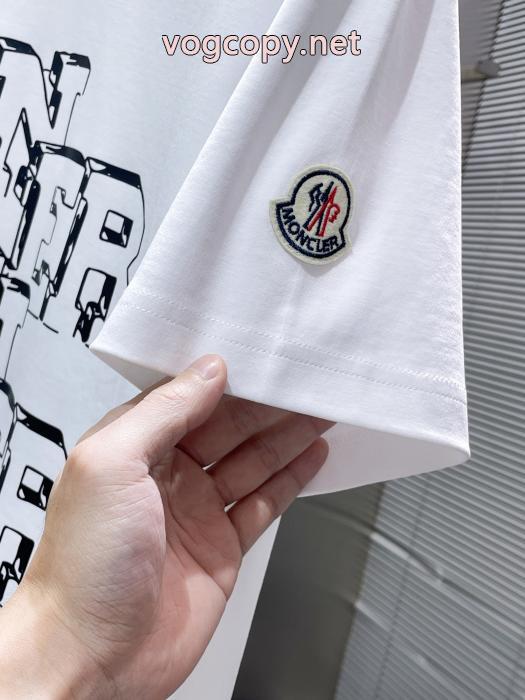 最安値2026 上質な材料 個性的なデザイン 半袖TシャツMONCLERブランド コピー_0_3