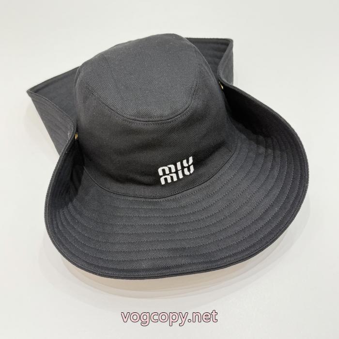 帽子ミュウミュウ26aw スタイルアップ見えなシンプル コレは買い！最安値ブランド コピー 販売._0_4