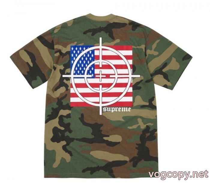 ブランド 偽物 激安 通販ファッショナブルなデザイン ブランド掲載商品 超優秀SUPREME半袖Tシャツ_0_1