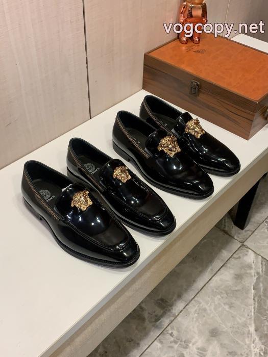 限定生産品 優れた品質 HOTお得ビジネスシューズヴェルサーチブランド フェイク.._0_0