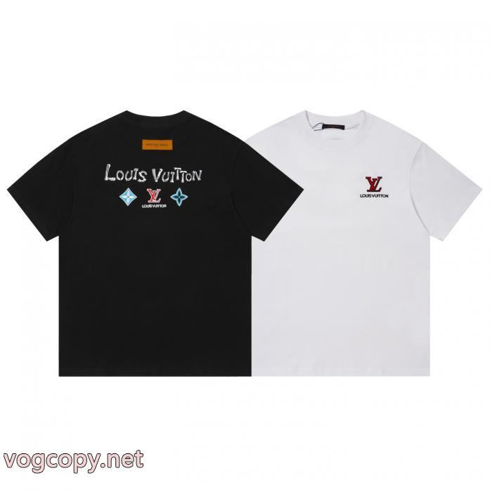 半袖Tシャツ新シーズン  HOT新品 今季トレンド抜け感新品ブランド フェイクLOUIS VUITTON_0_1