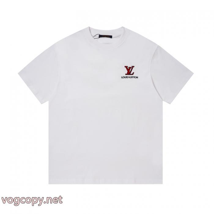 半袖Tシャツ新シーズン  HOT新品 今季トレンド抜け感新品ブランド フェイクLOUIS VUITTON_0_4