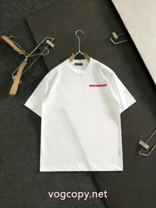 PRADA半袖Tシャツブランド コピー 優良店高品質  人気定番セール 2026新作新品_0_2
