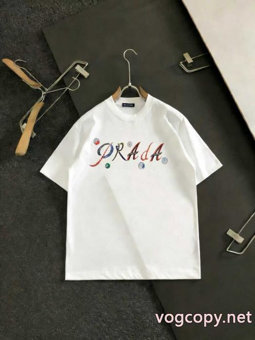 2026新作VIPSALE 最安セール 人気商品セールPRADAブランド 偽物 通販半袖Tシャツ_0_2