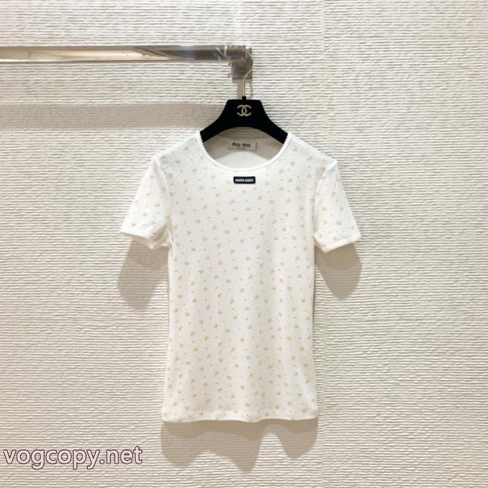 春夏に役立つカジュアル 販売通販 2026夏色っぽさシャツブランド アクセサリー 激安MIUMIU.._0_0