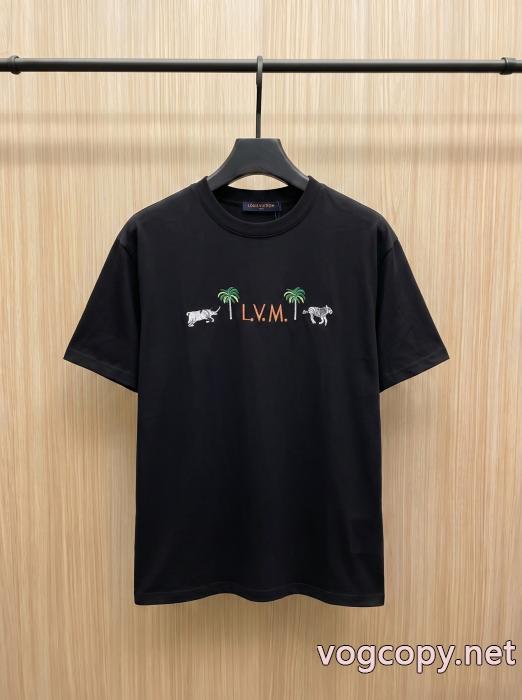 LOUIS VUITTON半袖Tシャツ一目ぼれ 抜群な新鮮度 新商品!コピー ブランド 販売_0_3