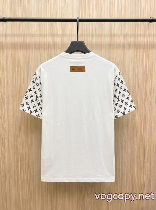 特価高品質 大人の上質感 最新人気話題沸騰中LOUIS VUITTON半袖Tシャツ偽物 ブランド_0_1