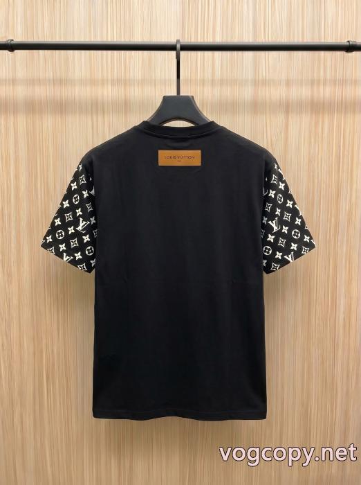 特価高品質 大人の上質感 最新人気話題沸騰中LOUIS VUITTON半袖Tシャツ偽物 ブランド_0_4
