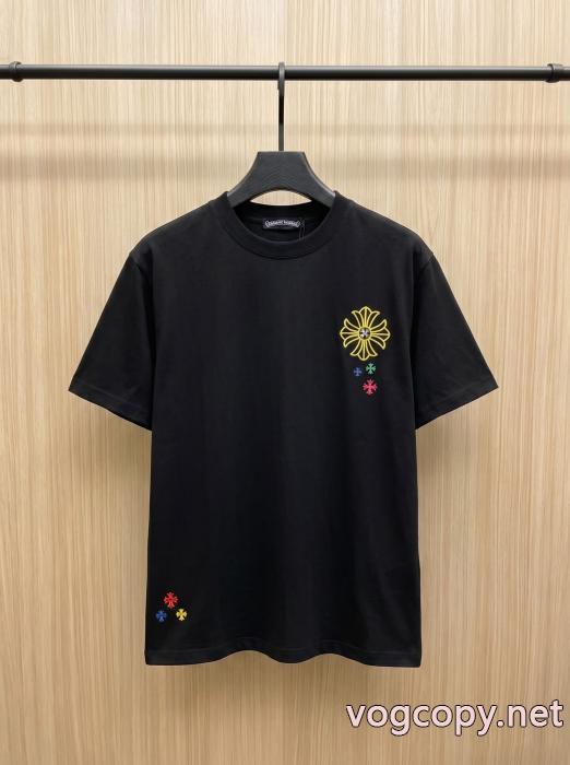 お洒落に魅せる HOT品質保証 大人気ブランドクロムハーツブランド コピー 着払い半袖Tシャツ_0_0
