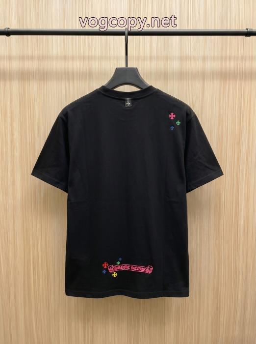 お洒落に魅せる HOT品質保証 大人気ブランドクロムハーツブランド コピー 着払い半袖Tシャツ_0_4
