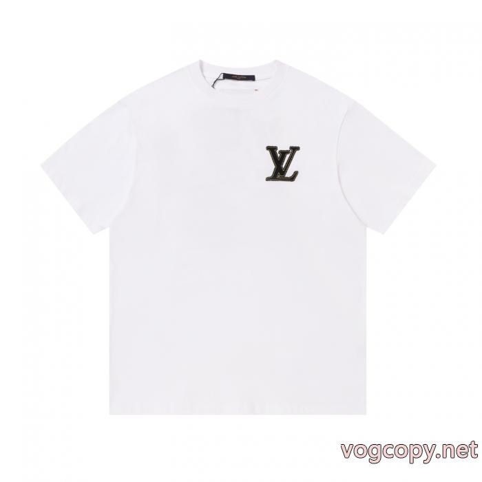 期間限定VIPセール 魅力的な 上品で洗練された印象を引き立てLOUIS VUITTONブランド 通販店半袖Tシャツ_0_3