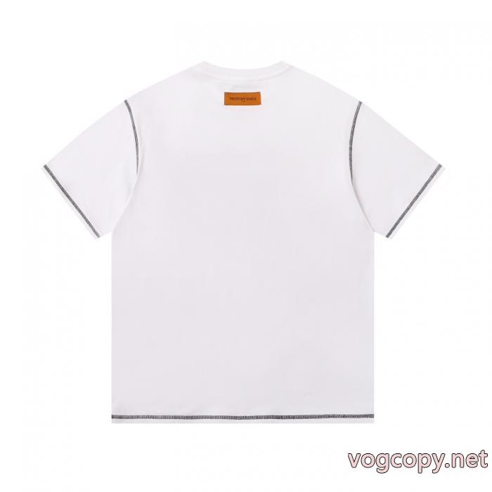半袖Tシャツ26新作セール 印象に残るデザイン 今シーズン新作ブランド スーパー コピー 通販LOUIS VUITTON_0_2