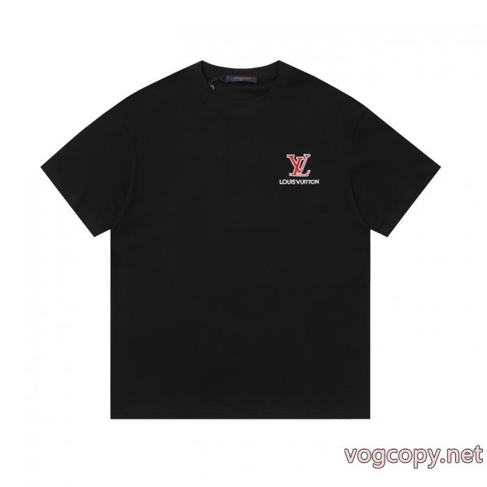 圧倒的人気 早者勝ち 大人気アイテム偽物 ブランド ショップLOUIS VUITTON半袖Tシャツ_0_3
