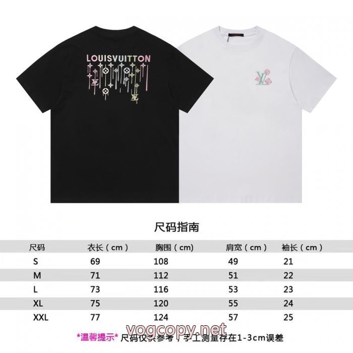 ブランド 偽物 通販LOUIS VUITTON半袖Tシャツ完売間近 モード感の高い 人気セール260%新品_0_4