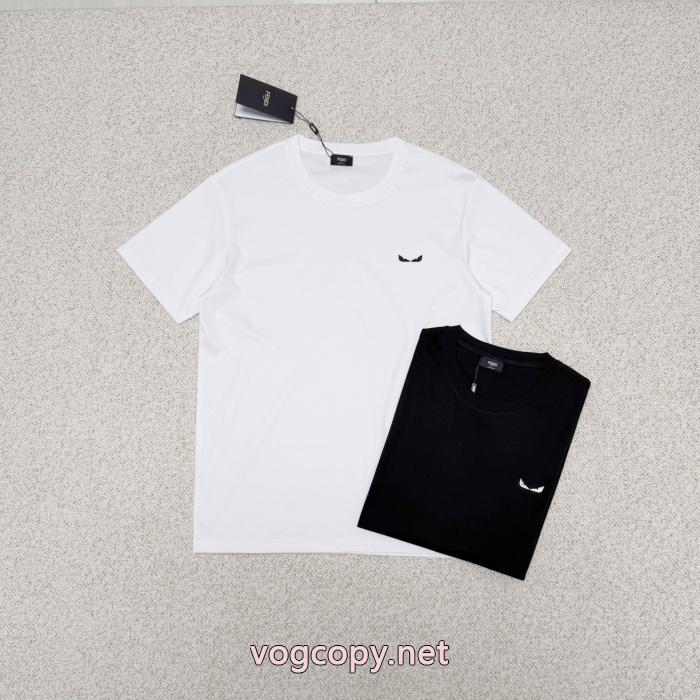 半袖Tシャツ撥水素材 上品低価 最高級ブランド 激安FENDI_0_3