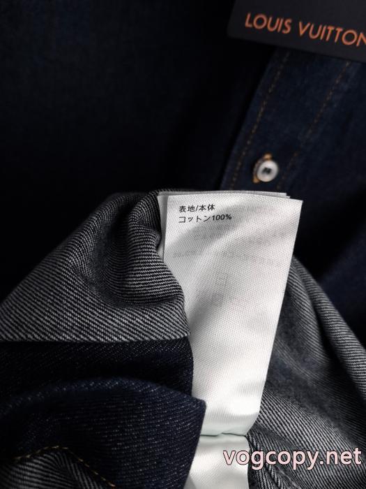 コピー ブランド 通販LOUIS VUITTONデニムのシャツ高級感が漂う トレンドスタイル 2026最新入荷_0_2