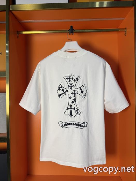 注目新ブランド 格安新品 カッコカワイイ通販 ブランド半袖TシャツCHROME HEARTS_0_3