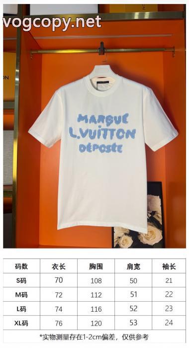 スーパー コピー 通販 優良LOUIS VUITTON季節をまたい新作アイテム 今年らしく魅力的アップ ギフトにも！半袖Tシャツ_0_2