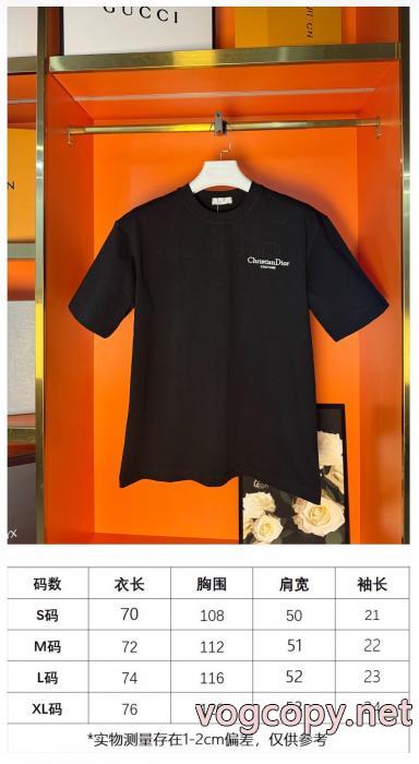 Dior今季大人気新作登場 期間限定セール！ 新商品偽 ブランド 販売半袖Tシャツ_0_4