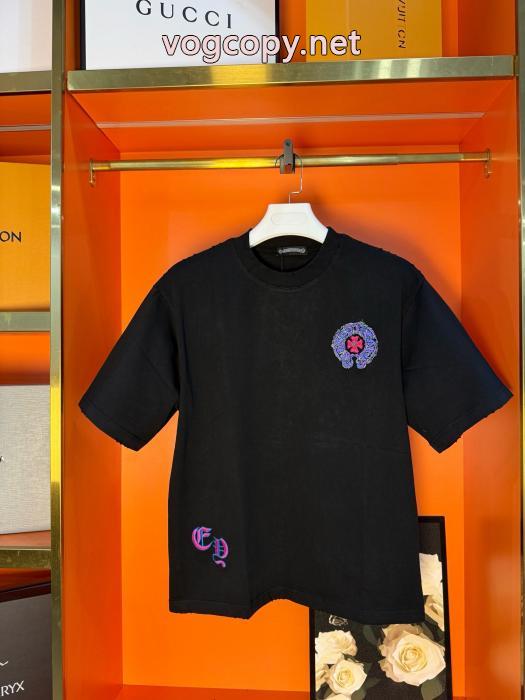 人気急上昇中 人気NO.1 優れた品質半袖TシャツCHROME HEARTSスーパー コピー 通販_0_0