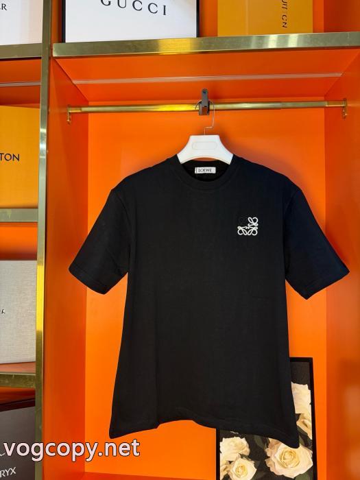 偽 ブランド 通販3万円以内新作商品 大人気カラー入荷！ 品質保証最新作半袖Tシャツロエベ_0_3