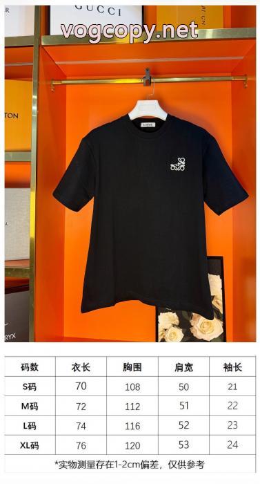 偽 ブランド 通販3万円以内新作商品 大人気カラー入荷！ 品質保証最新作半袖Tシャツロエベ_0_4