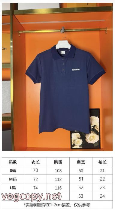 レビュー高い 韓国の人気 新作限定大人でエレBURBERRY偽 ブランド 通販半袖poloTシャツ_0_3