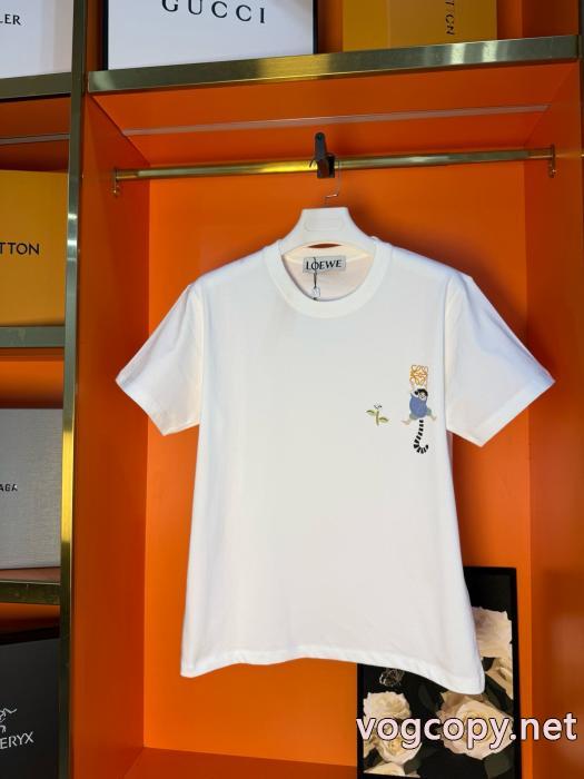 ブランド コピー半袖TシャツLOEWE着心地のいい 爆買い豊富な 最安値_0_4